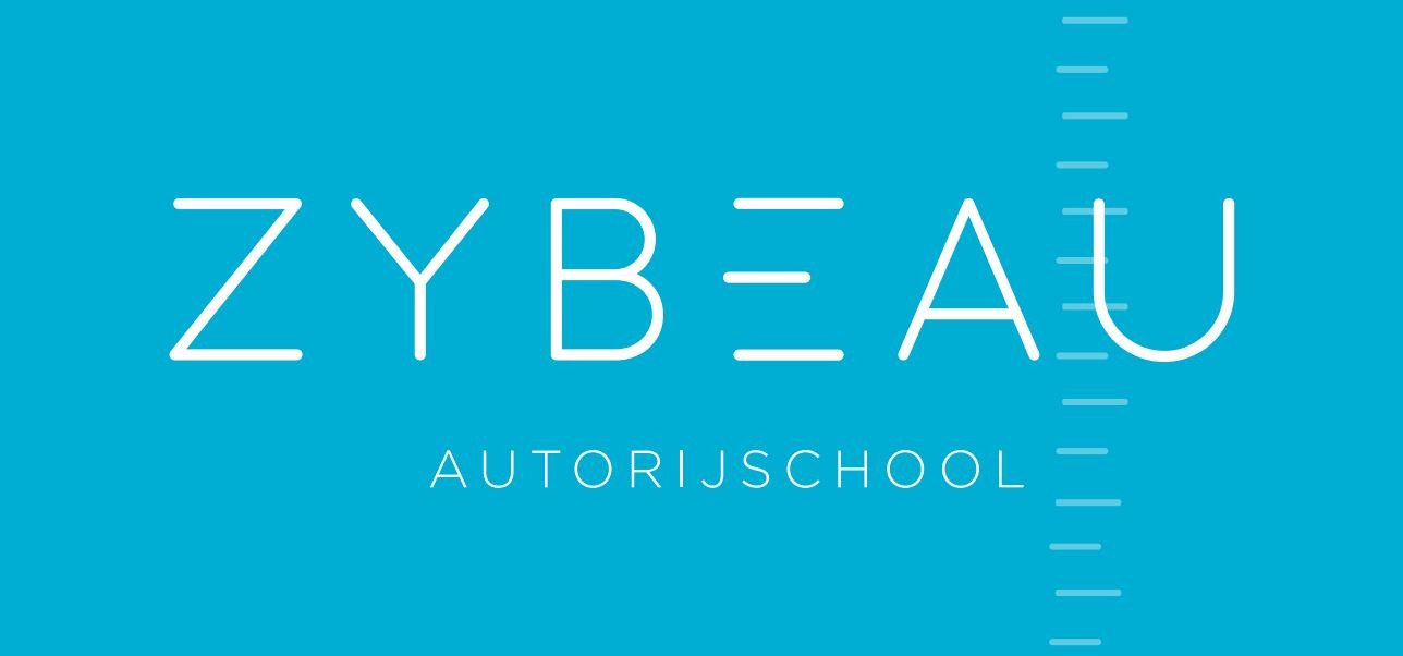 100 Zybeau autorijschool Bordjesdrager 736